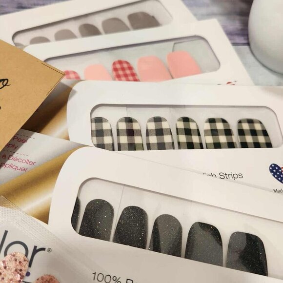 Retired Color Street- Pink and Black Bundle - Picture 7 of 13